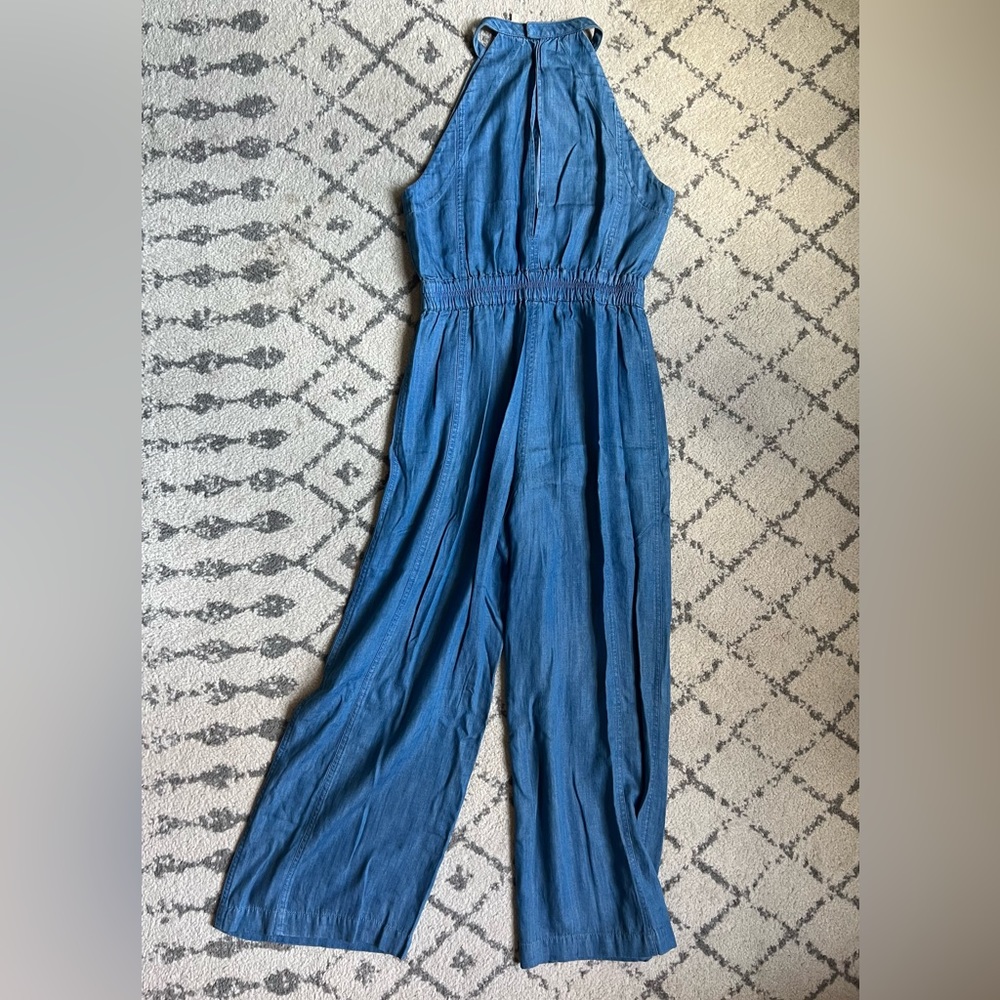 Lou & Grey Denim Jumpsuit